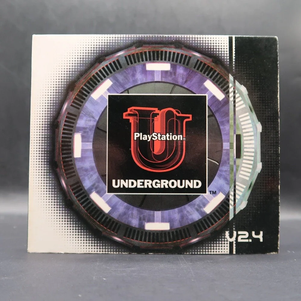 PlayStation Underground v 2.4 (1998) Video Game Demo Disc Set Untested Vintage